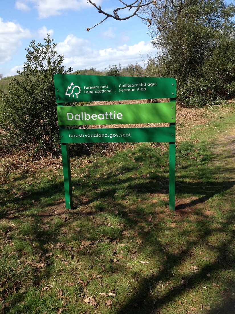 Dalbeattie Forest, Colvend Entrance